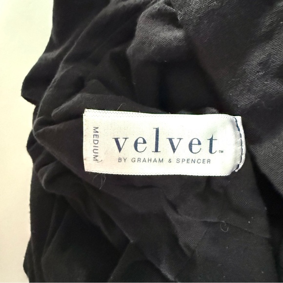 VELVET by Graham & Spencer Black Cowl Neck Pullover Ruched Bodycon Dress Medium - Picture 12 of 13